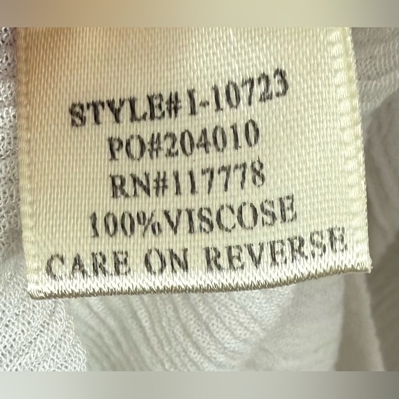 Lovestitch Boho Festival Peasant Top Tassel Tie Neck Long Sleeve Gauze Size L - Picture 6 of 6